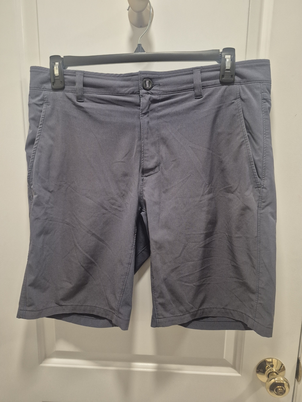 Under Armour Men's Slate Blue Flat Front Performance Shorts
